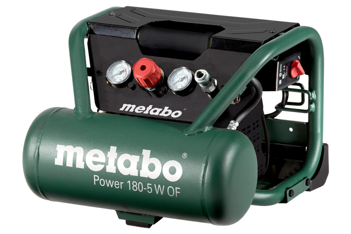 کمپرسور 5 لیتری متابو metabo مدل Power 180 - 5 W OF